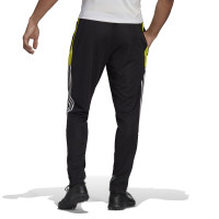 Pantalon de survêtement adidas Tiro Track noir et jaune