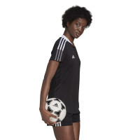 Maillot de football adidas Tiro 21 pour femme, noir et blanc