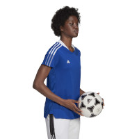 Maillot de football adidas Tiro 21 bleu blanc pour femme