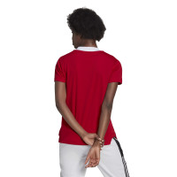 Maillot de football adidas Tiro 21 pour femme, rouge et blanc