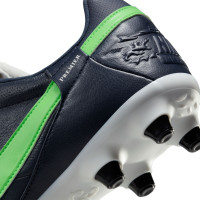Nike Premier III Gras Voetbalschoenen (FG) Blauw Groen Wit