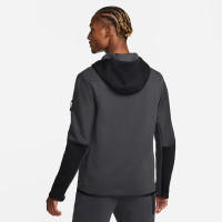 Nike Tech Fleece Vest Donkergrijs Zwart Goud
