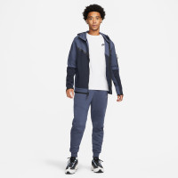 Nike Tech Fleece Vest Blauw Grijs