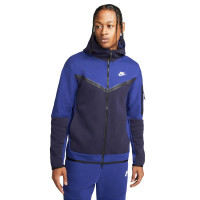 Nike Tech Fleece Full-Zip Survêtement Bleu Bleu Foncé