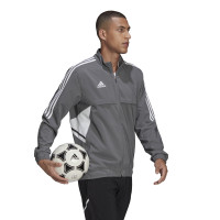 Veste de présentation adidas Condivo 22 gris blanc
