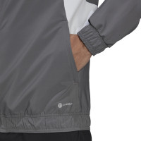 Veste de présentation adidas Condivo 22 gris blanc