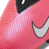 Nike Phantom VSN 2 Elite DF Ijzeren Nop Voetbalschoenen (SG) Anti Clog Roze Zwart