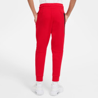 Nike Tech Fleece Pantalon de Jogging Enfants Rouge Noir