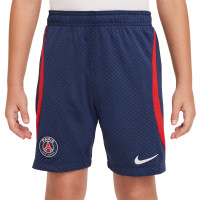 Nike Paris Saint-Germain Short d'Entraînement 2022-2023 Enfants Bleu Foncé Rouge Blanc