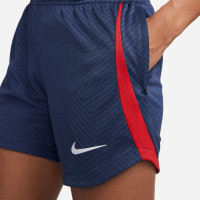 Nike Paris Saint-Germain Short d'Entraînement 2022-2023 Femmes Bleu Foncé Rouge Blanc