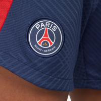 Nike Paris Saint-Germain Short d'Entraînement 2022-2023 Femmes Bleu Foncé Rouge Blanc
