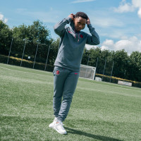 Nike Paris Saint Germain Travel Fleece Trainingspak 2021-2022 Grijs Rood Zwart