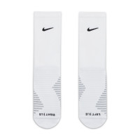 Nike Strike Crew Chaussettes de Foot Blanc Noir