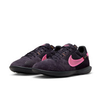 Nike Streetgato Chaussures de Foot Street Mauve Rose Noir