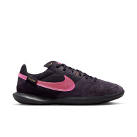 Nike Streetgato Chaussures de Foot Street Mauve Rose Noir