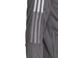 adidas Tiro 21 Full-Zip Trainingspak Grijs Zwart Wit