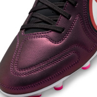 Nike Tiempo Legend 9 Club Gazon Naturel Gazon Artificiel Chaussures de Foot (MG) Mauve Blanc Bronze
