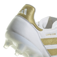 adidas Copa Mundial.1 COPA ICON Gazon Naturel Chaussures de Foot (FG) Blanc Or