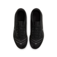 Nike Mercurial Vapor 14 Club Gazon Naturel Gazon Artificiel Chaussures de Foot (MG) Enfants Noir Gris Foncé