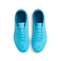Nike Mercurial Vapor 14 Club Gazon Naturel Gazon Artificiel Chaussures de Foot (MG) Enfants Bleu Orange