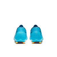 Nike Mercurial Vapor 14 Club Gazon Naturel Gazon Artificiel Chaussures de Foot (MG) Enfants Bleu Orange