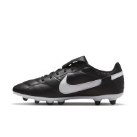 Nike Premier III Gras Voetbalschoenen (FG) Zwart Wit