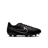 Nike Tiempo Legend 9 Club Gras / Kunstgras Voetbalschoenen (MG) Kids Zwart Donkergrijs