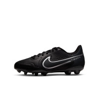 Nike Tiempo Legend 9 Club Gazon Naturel Gazon Artificiel Chaussures de Foot (MG) Enfants Noir Gris Foncé