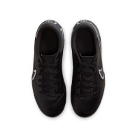 Nike Tiempo Legend 9 Club Gras / Kunstgras Voetbalschoenen (MG) Kids Zwart Donkergrijs