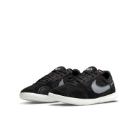 Nike Street Gato Straatvoetbalschoenen Kids Zwart Grijs Wit