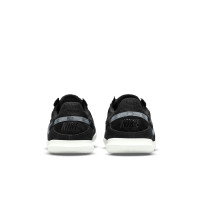 Nike Street Gato Straatvoetbalschoenen Kids Zwart Grijs Wit