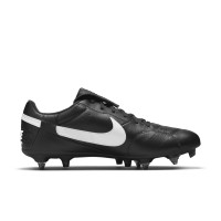 Nike Premier 3 Anti Clog Crampons Vissés Chaussures de Foot (SG) Noir Blanc
