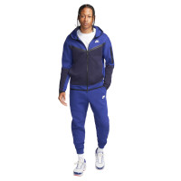 Nike Tech Fleece Full-Zip Survêtement Bleu Bleu Foncé