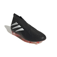 adidas Predator Edge 94+ Gazon Naturel Chaussures de Foot (FG) Noir Rouge Blanc