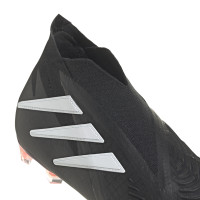 adidas Predator Edge 94+ Gazon Naturel Chaussures de Foot (FG) Noir Rouge Blanc