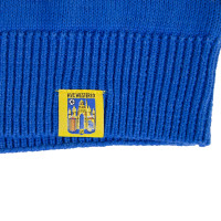 Pull de Noël KVC Westerlo bleu jaune