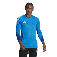 adidas Tiro 23 Pro Maillot de Gardien de But Manches Longues Bleu Blanc