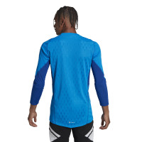 adidas Tiro 23 Pro Maillot de Gardien de But Manches Longues Bleu Blanc