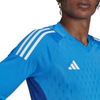 adidas Tiro 23 Pro Maillot de Gardien de But Manches Longues Bleu Blanc