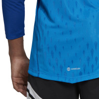 adidas Tiro 23 Pro Maillot de Gardien de But Manches Longues Bleu Blanc