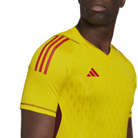 adidas Tiro 23 Pro Maillot de Gardien de But Jaune Rouge