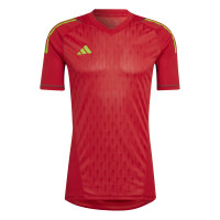 adidas Tiro 23 Pro Maillot de Gardien de But Rouge Jaune Gris