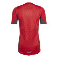 adidas Tiro 23 Pro Maillot de Gardien de But Rouge Jaune Gris