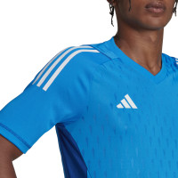 adidas Tiro 23 Pro Maillot de Gardien de But Bleu Blanc