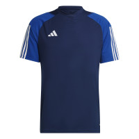 adidas Tiro 23 Competition Voetbalshirt Donkerblauw Blauw
