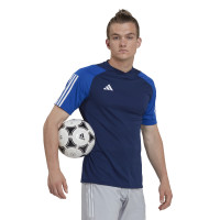 adidas Tiro 23 Competition Voetbalshirt Donkerblauw Blauw
