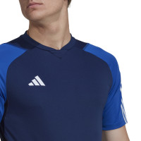 adidas Tiro 23 Competition Voetbalshirt Donkerblauw Blauw