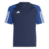 adidas Tiro 23 Competition Voetbalshirt Kids Donkerblauw Blauw