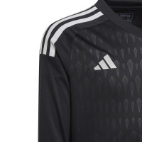 adidas Tiro 23 Competition Keepersshirt Lange Mouwen Kids Zwart Wit