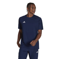 adidas Tiro 23 Competition T-Shirt Bleu Foncé Blanc